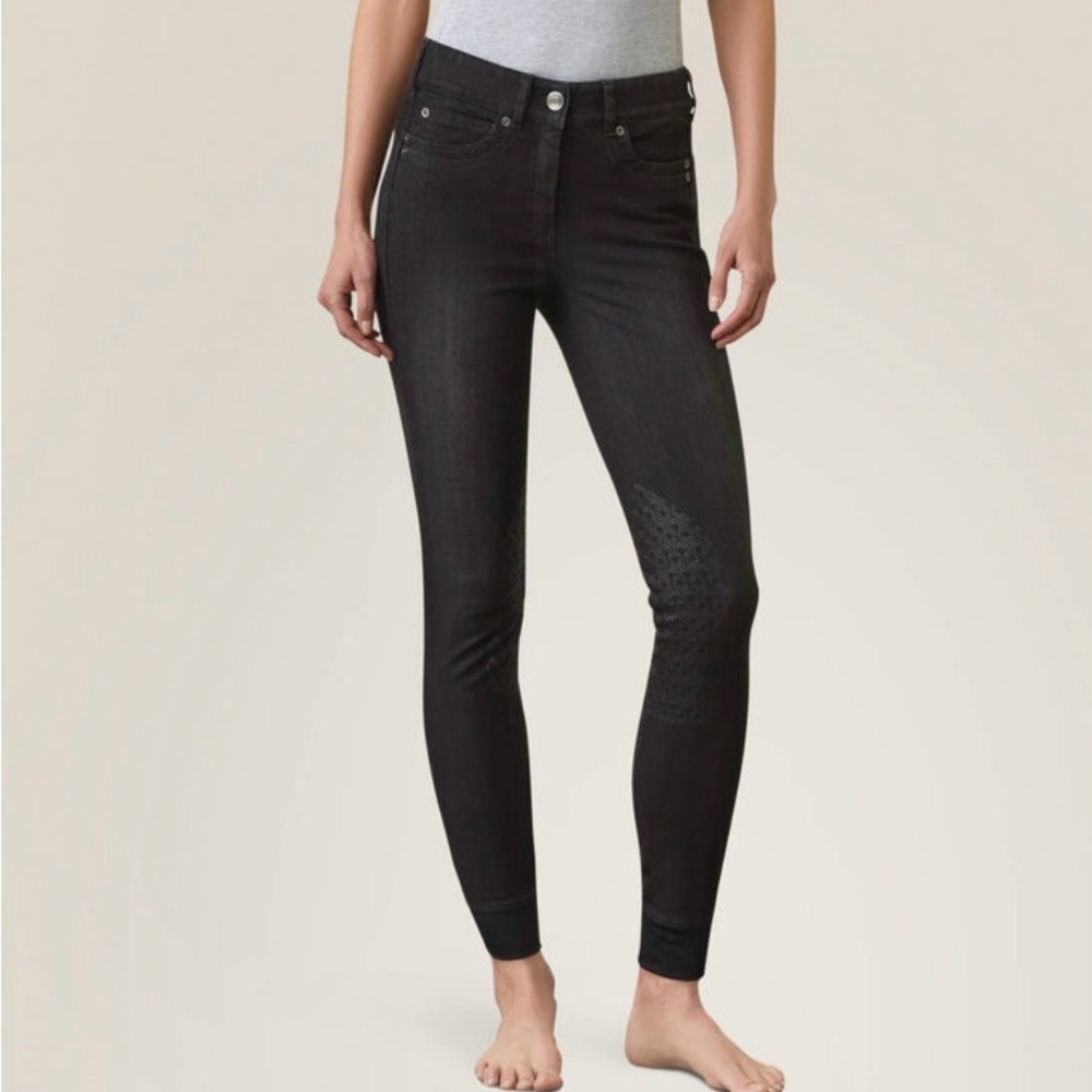 Ariat Halo B Denim Knee Patch Breech